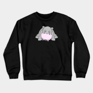 Handsome Hippo Crewneck Sweatshirt